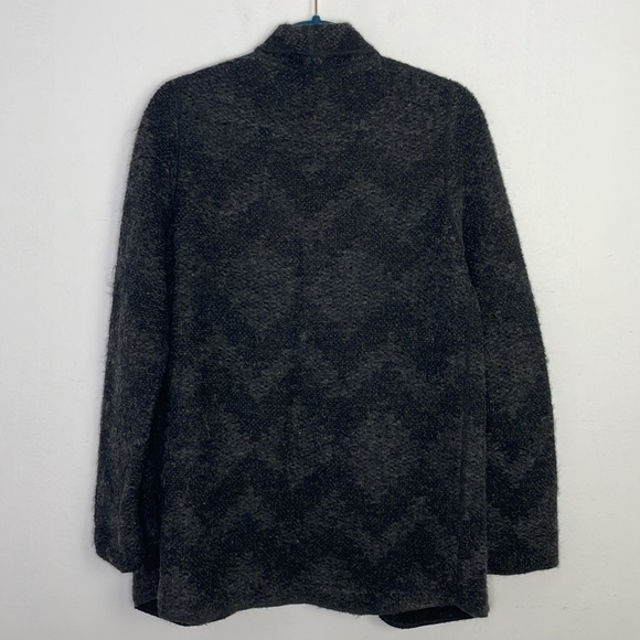 MARC Cain alpaga wool blend chevron soft cardigan - Picture 8 of 10